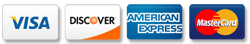 visa discover american express mastercard all accepted in Miami