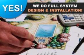 if you need a full system design and installation our Miami sprinkler repair techs are more than qualified to do it