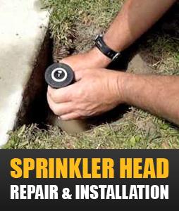 our Miami sprinkler repair techs will install or reapair any sprinkler head